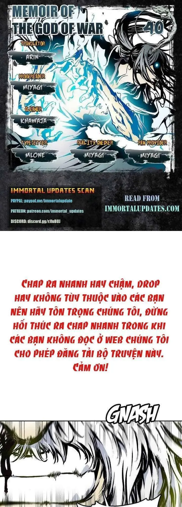 Hồi Ức Chiến Thần Chapter 40 - Trang 1