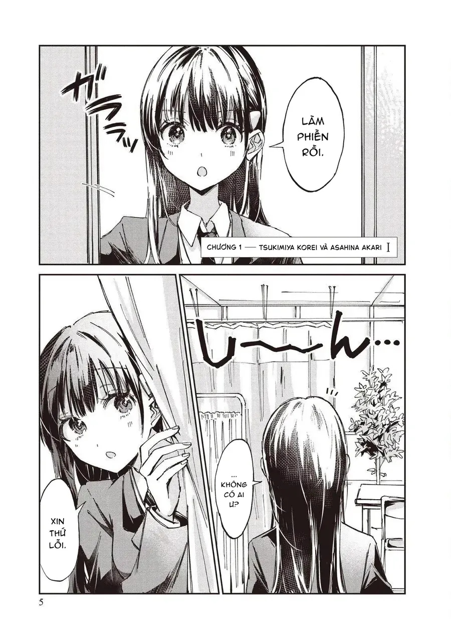 Hokenshitsu Wa Futarikiri Chapter 1 - Trang 9