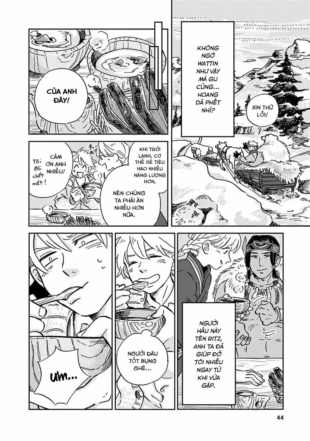 Hokuou Kizoku To Moukinzuma No Yukiguni Karigurashi Chapter 13 - Trang 15