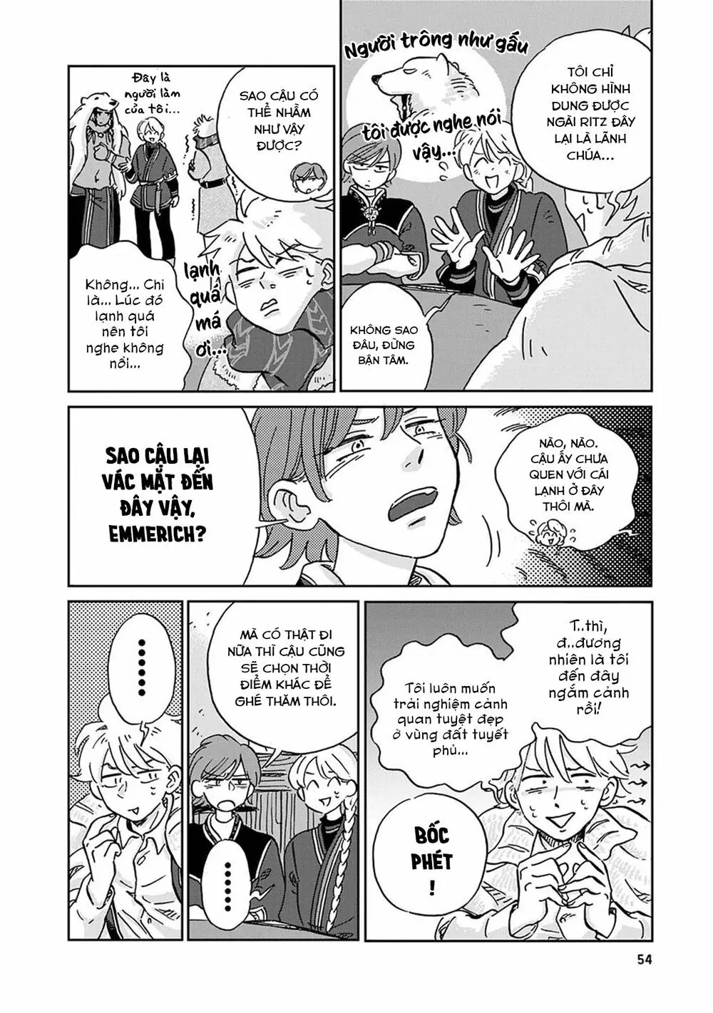 Hokuou Kizoku To Moukinzuma No Yukiguni Karigurashi Chapter 14 - Trang 9