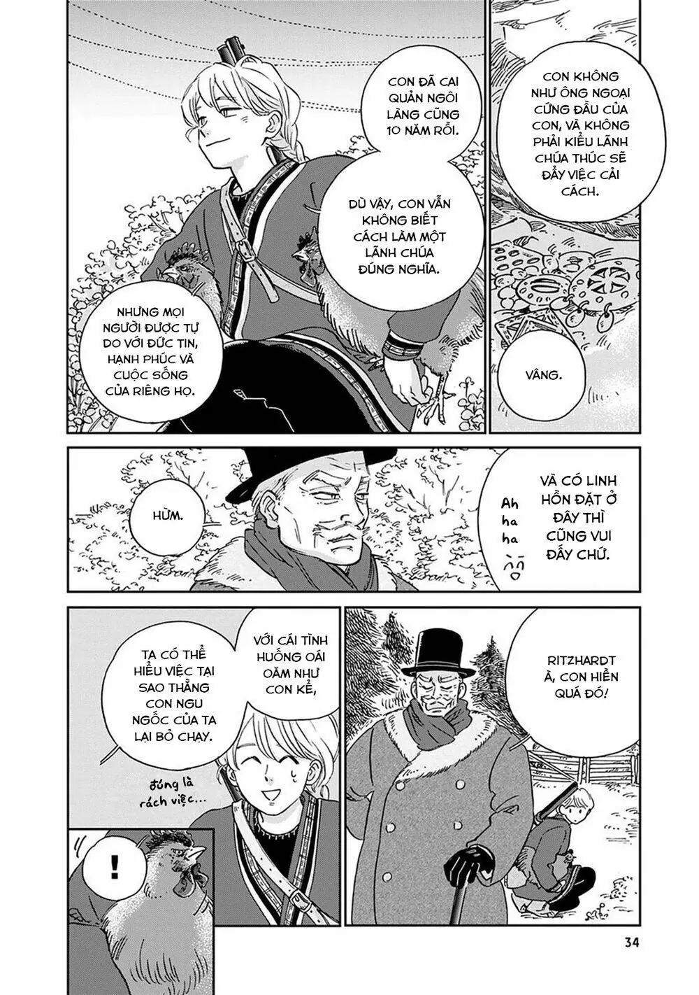 Hokuou Kizoku To Moukinzuma No Yukiguni Karigurashi Chapter 22 - Trang 21