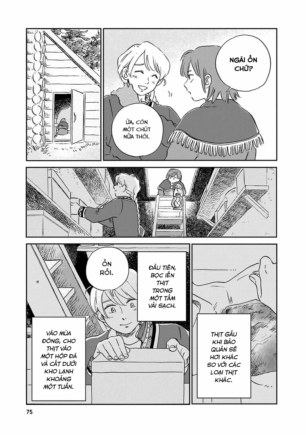 Hokuou Kizoku To Moukinzuma No Yukiguni Karigurashi Chapter 25 - Trang 12