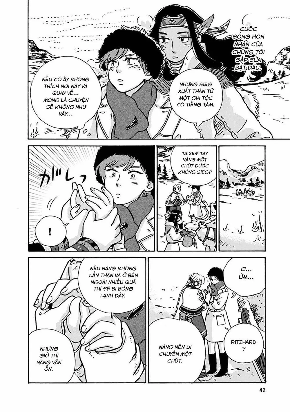 Hokuou Kizoku To Moukinzuma No Yukiguni Karigurashi Chapter 3 - Trang 13