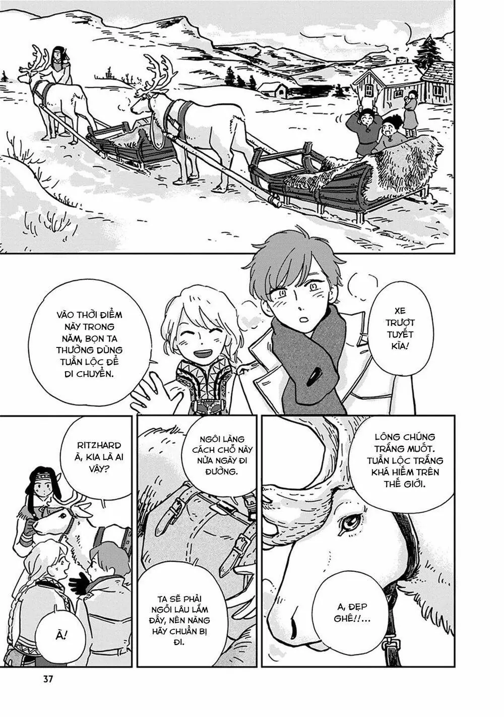 Hokuou Kizoku To Moukinzuma No Yukiguni Karigurashi Chapter 3 - Trang 8