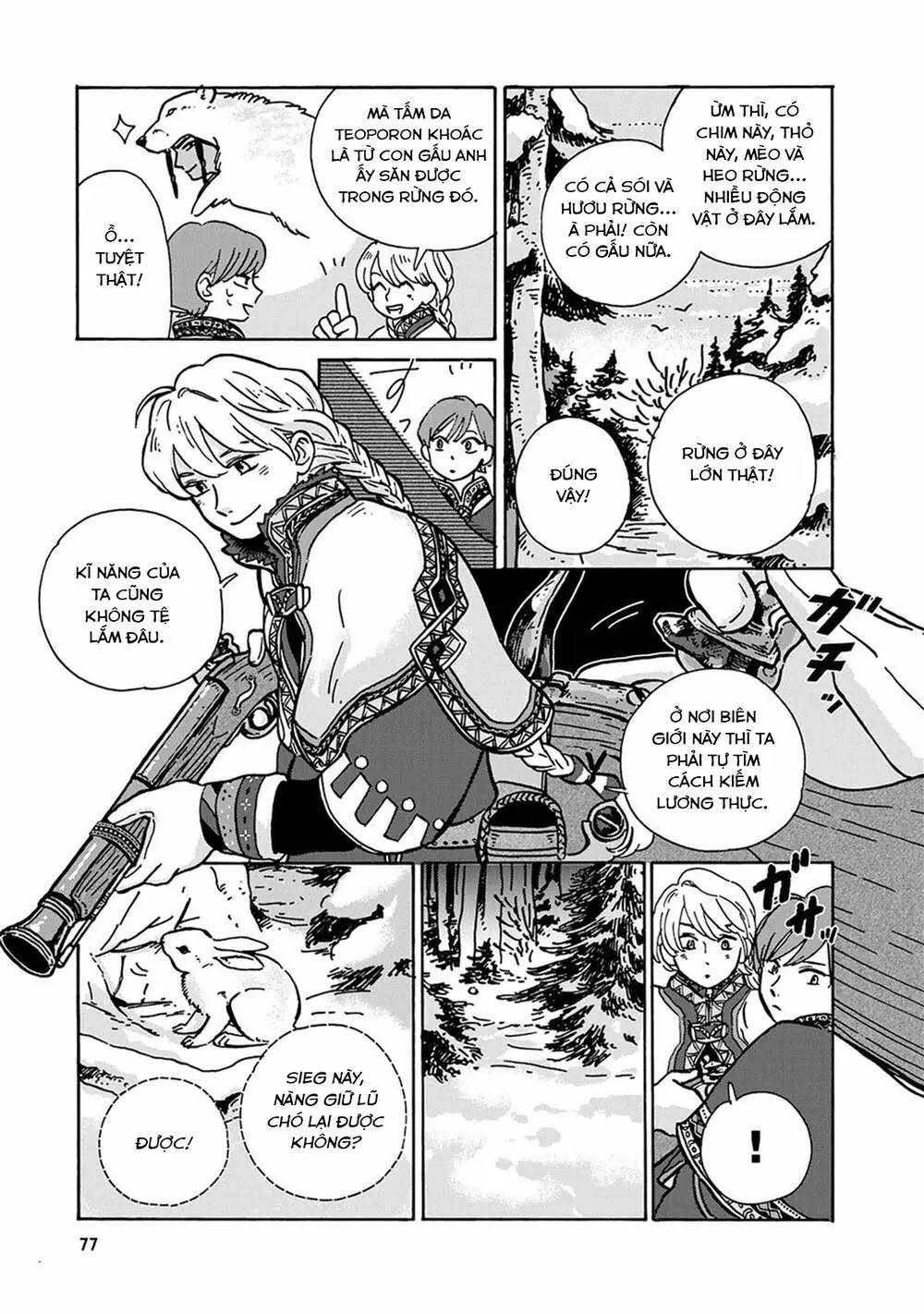 Hokuou Kizoku To Moukinzuma No Yukiguni Karigurashi Chapter 5 - Trang 14