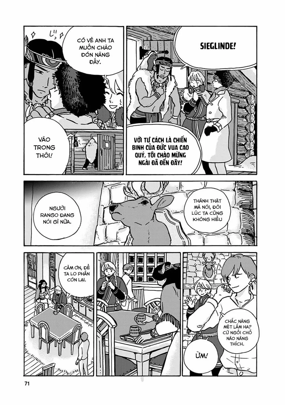 Hokuou Kizoku To Moukinzuma No Yukiguni Karigurashi Chapter 5 - Trang 8