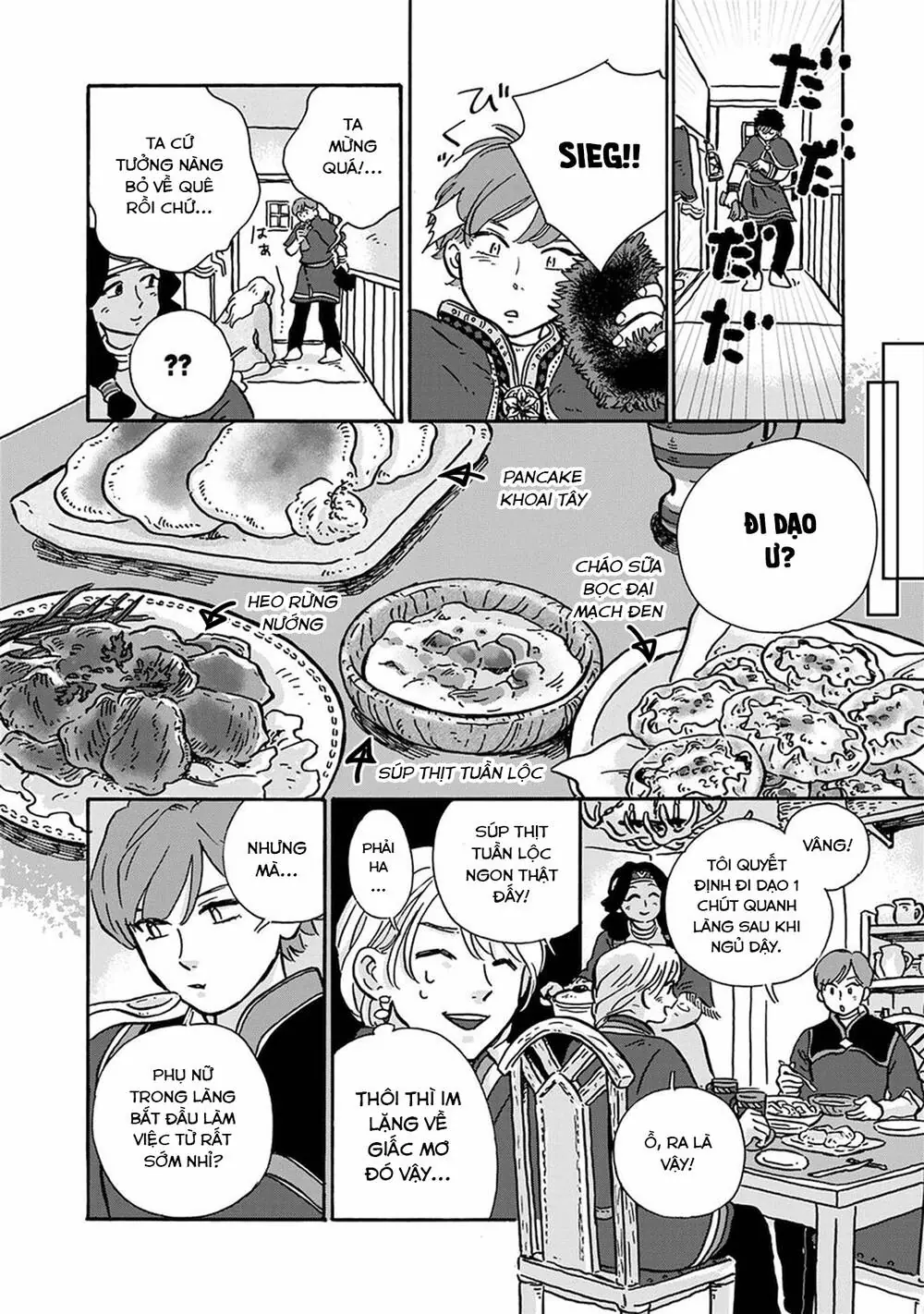 Hokuou Kizoku To Moukinzuma No Yukiguni Karigurashi Chapter 7 - Trang 9