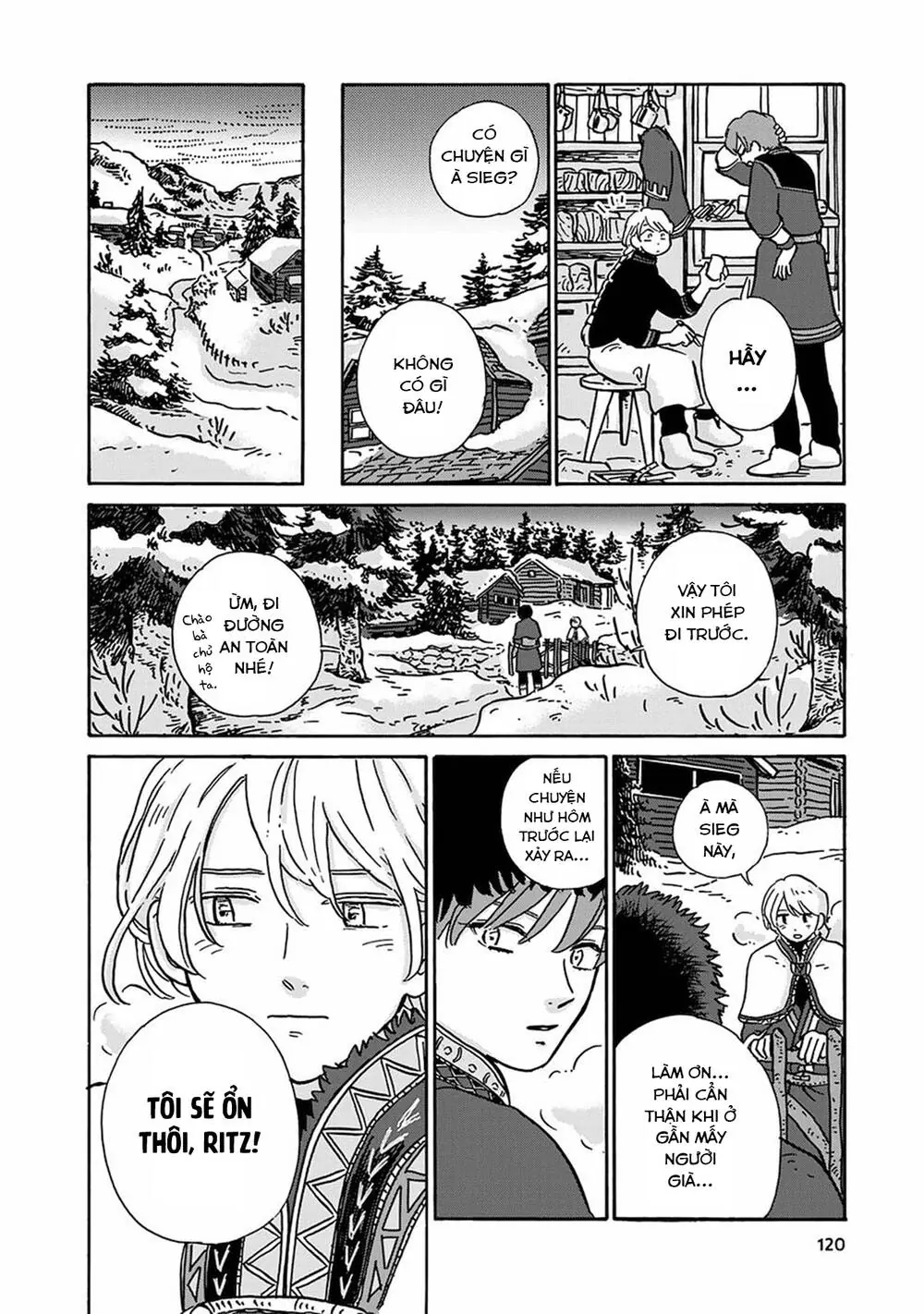 Hokuou Kizoku To Moukinzuma No Yukiguni Karigurashi Chapter 8 - Trang 9
