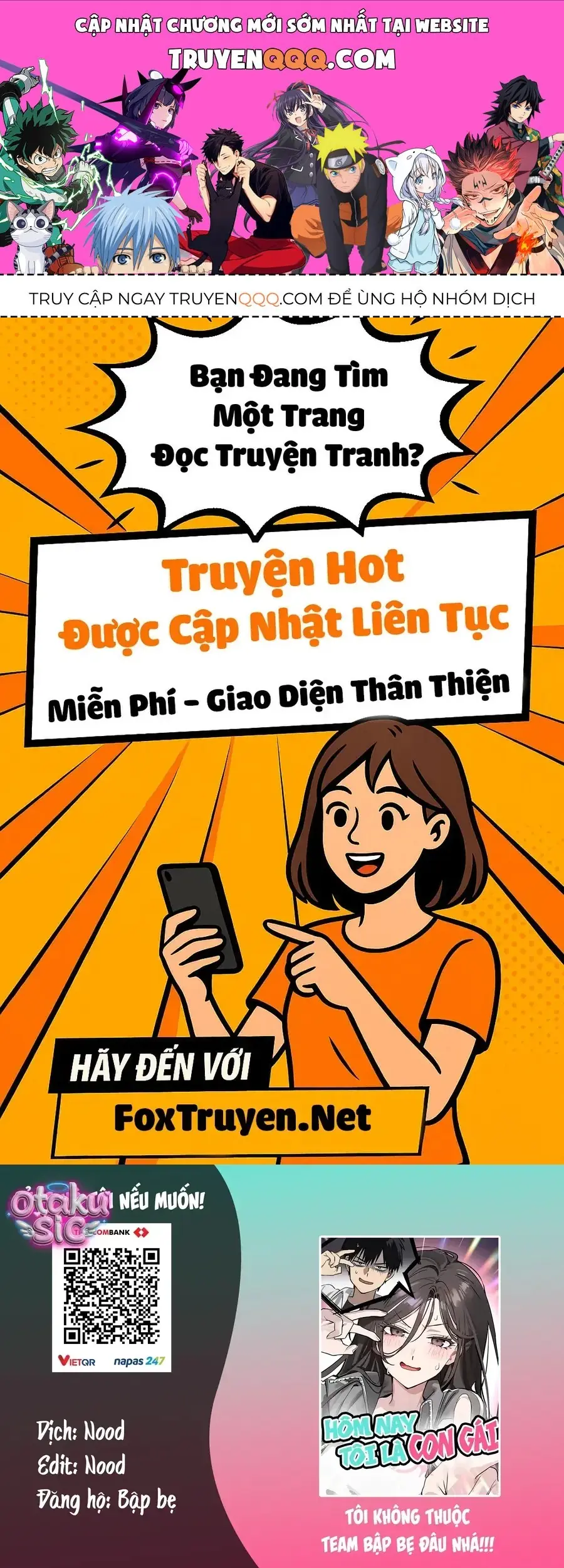 Hôm Nay Tôi Là Con Gái Chapter 54 - Trang 2