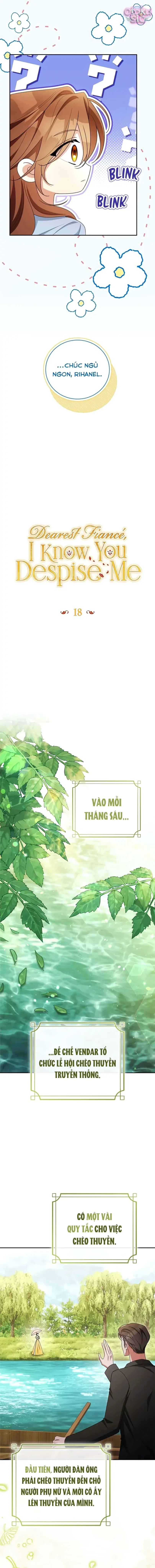 Hôn Phu À, Ta Biết Chàng Ghét Ta Chapter 18 - Trang 4