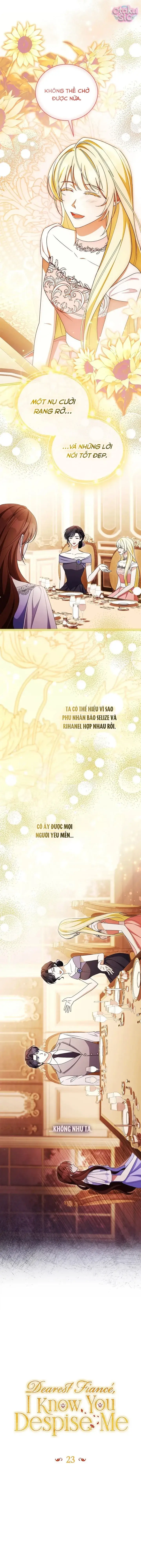 Hôn Phu À, Ta Biết Chàng Ghét Ta Chapter 23 - Trang 8
