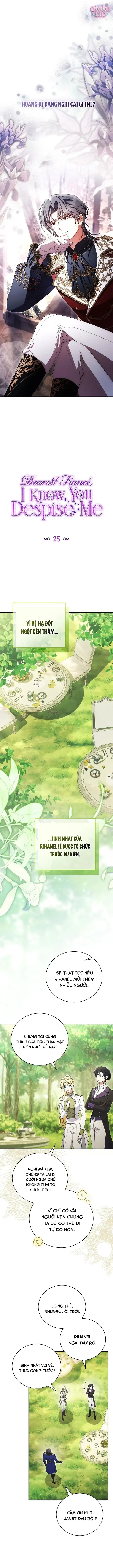 Hôn Phu À, Ta Biết Chàng Ghét Ta Chapter 25 - Trang 4