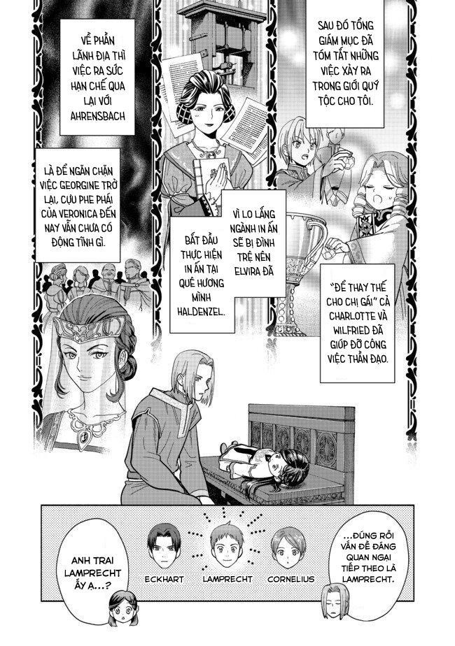 Honzuki No Gekokujou: Dai 4-Bu Kizokuin No Toshokan O Sukuitai! Chapter 1 - Trang 14