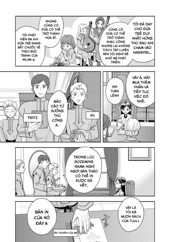 Honzuki No Gekokujou: Dai 4-Bu Kizokuin No Toshokan O Sukuitai! Chapter 1 - Trang 34