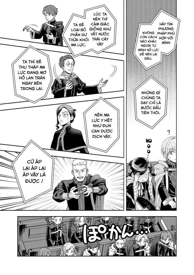 Honzuki No Gekokujou: Dai 4-Bu Kizokuin No Toshokan O Sukuitai! Chapter 10 - Trang 4