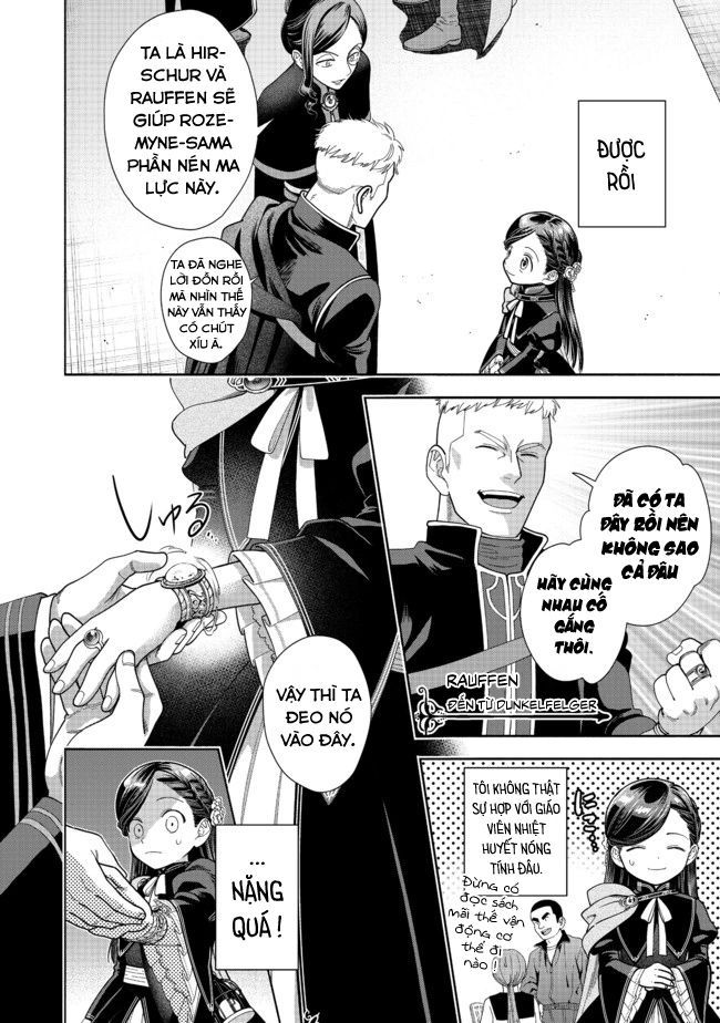 Honzuki No Gekokujou: Dai 4-Bu Kizokuin No Toshokan O Sukuitai! Chapter 10 - Trang 9