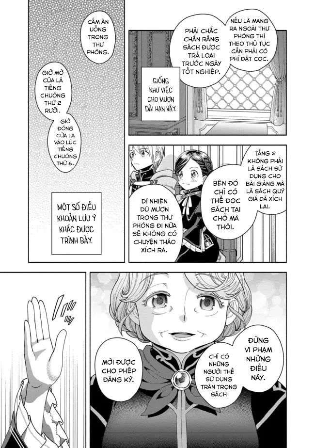 Honzuki No Gekokujou: Dai 4-Bu Kizokuin No Toshokan O Sukuitai! Chapter 11 - Trang 18