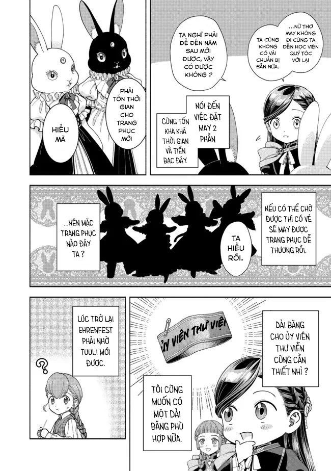 Honzuki No Gekokujou: Dai 4-Bu Kizokuin No Toshokan O Sukuitai! Chapter 12 - Trang 24
