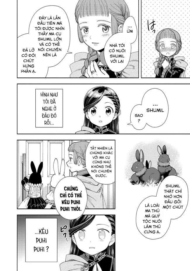 Honzuki No Gekokujou: Dai 4-Bu Kizokuin No Toshokan O Sukuitai! Chapter 12 - Trang 3