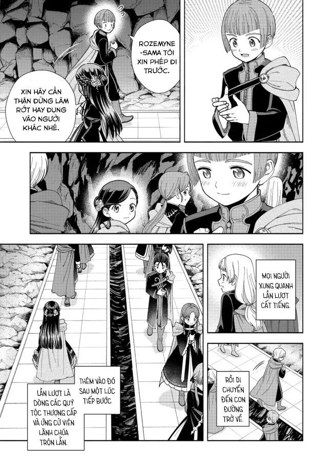 Honzuki No Gekokujou: Dai 4-Bu Kizokuin No Toshokan O Sukuitai! Chapter 14 - Trang 16