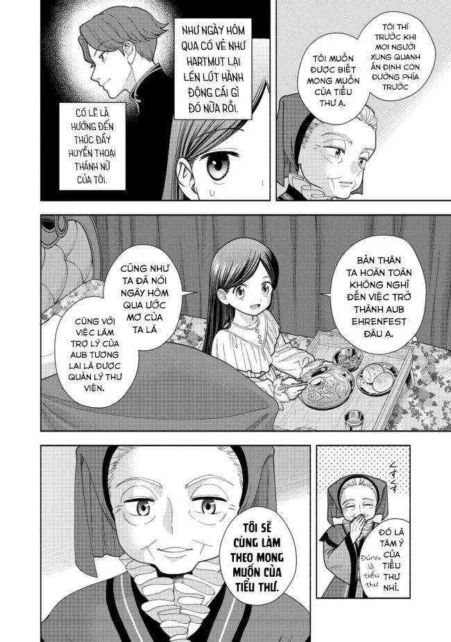 Honzuki No Gekokujou: Dai 4-Bu Kizokuin No Toshokan O Sukuitai! Chapter 15 - Trang 11
