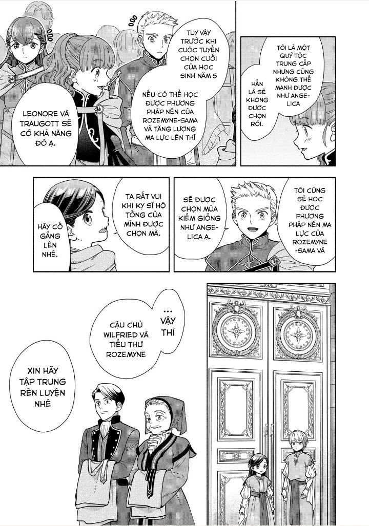 Honzuki No Gekokujou: Dai 4-Bu Kizokuin No Toshokan O Sukuitai! Chapter 16 - Trang 4
