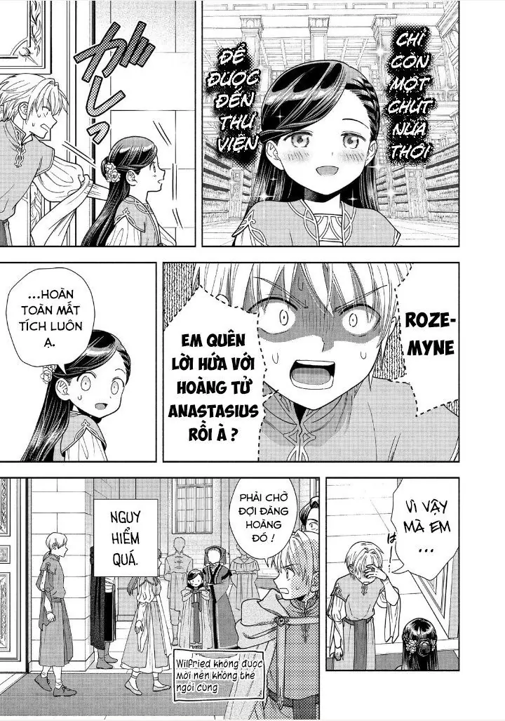 Honzuki No Gekokujou: Dai 4-Bu Kizokuin No Toshokan O Sukuitai! Chapter 17 - Trang 11