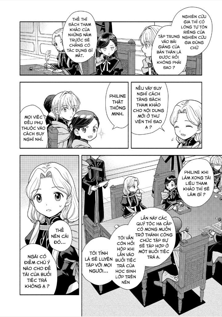 Honzuki No Gekokujou: Dai 4-Bu Kizokuin No Toshokan O Sukuitai! Chapter 17 - Trang 18