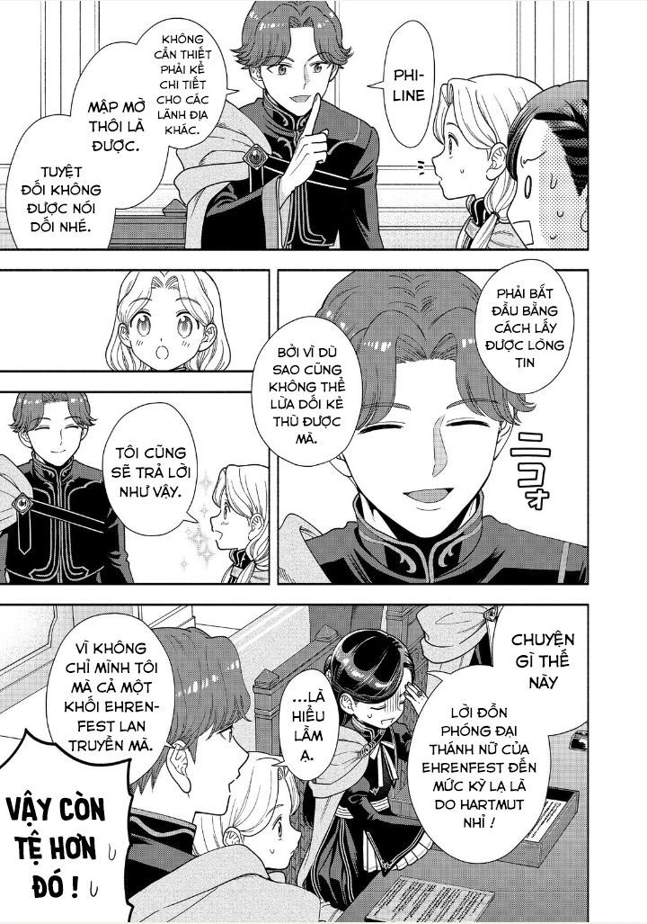 Honzuki No Gekokujou: Dai 4-Bu Kizokuin No Toshokan O Sukuitai! Chapter 17 - Trang 21