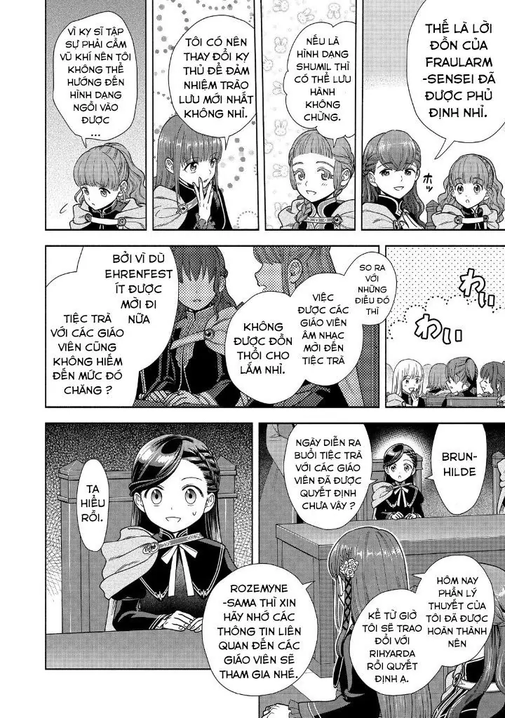 Honzuki No Gekokujou: Dai 4-Bu Kizokuin No Toshokan O Sukuitai! Chapter 19 - Trang 18