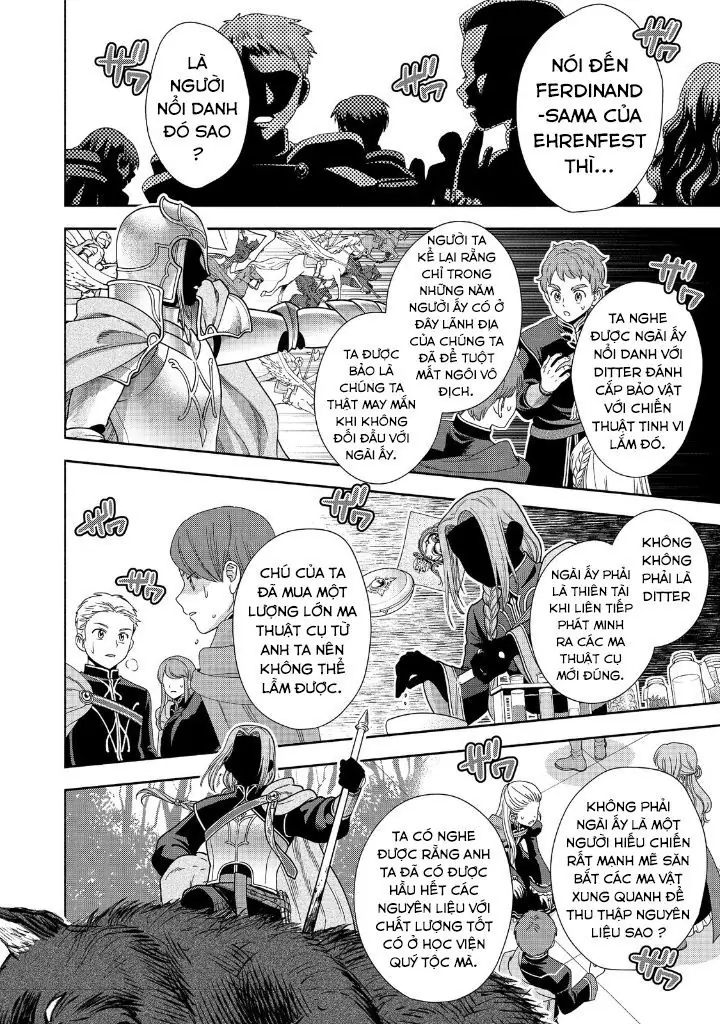 Honzuki No Gekokujou: Dai 4-Bu Kizokuin No Toshokan O Sukuitai! Chapter 19 - Trang 7
