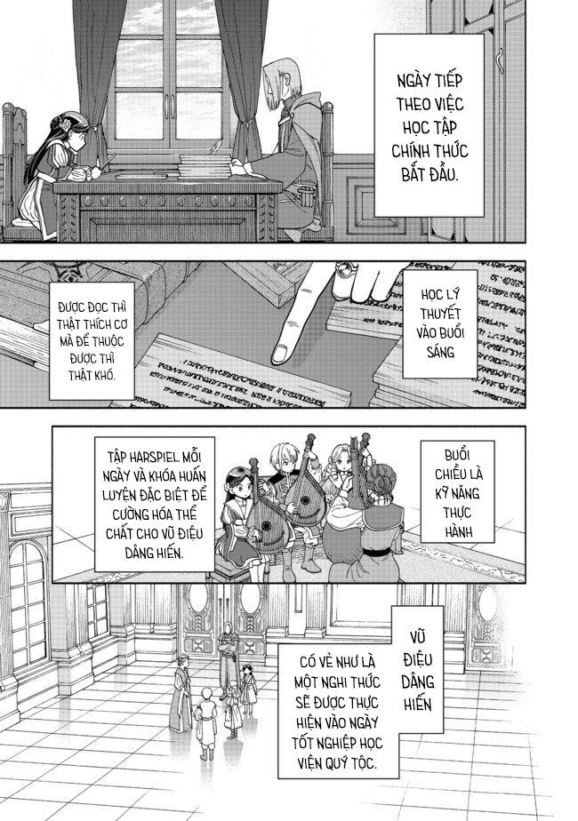 Honzuki No Gekokujou: Dai 4-Bu Kizokuin No Toshokan O Sukuitai! Chapter 2 - Trang 24
