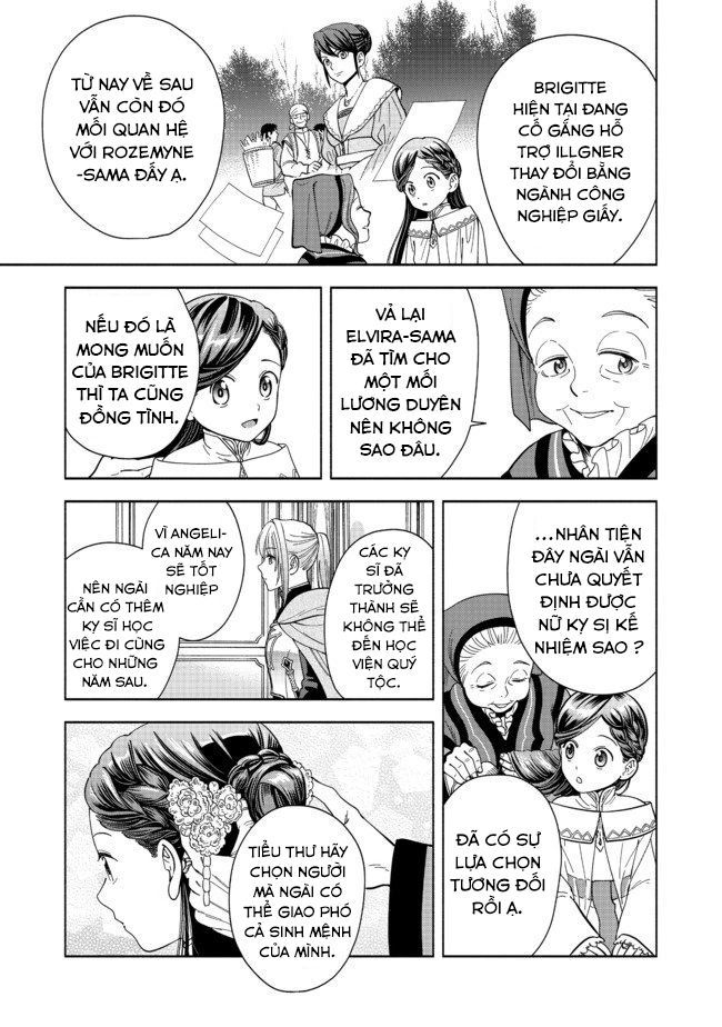 Honzuki No Gekokujou: Dai 4-Bu Kizokuin No Toshokan O Sukuitai! Chapter 2 - Trang 4