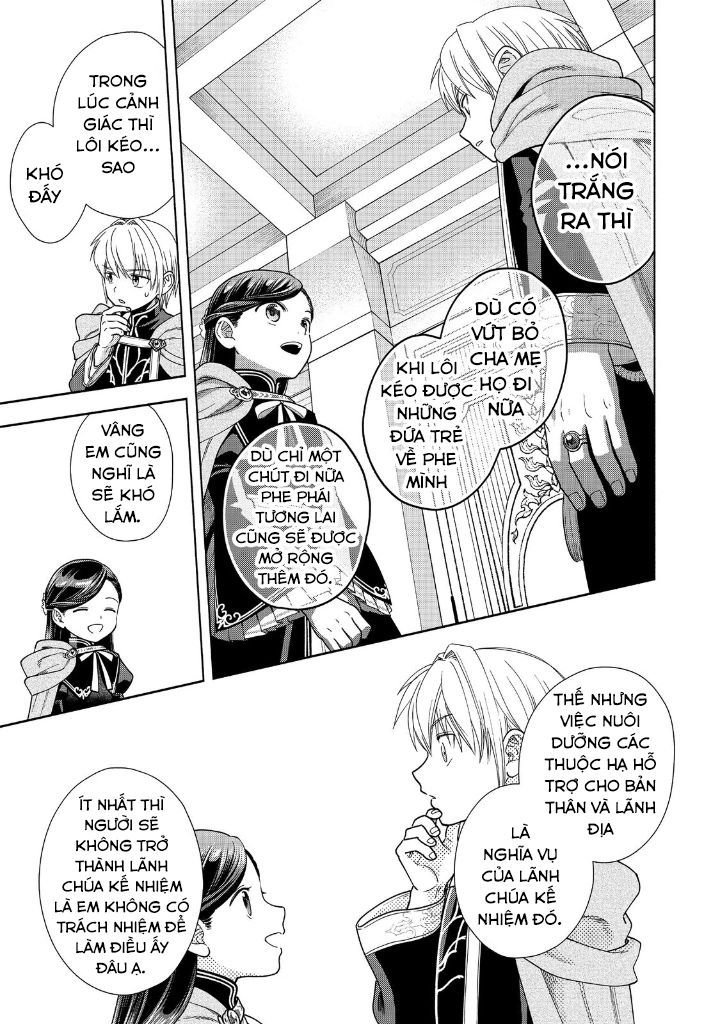 Honzuki No Gekokujou: Dai 4-Bu Kizokuin No Toshokan O Sukuitai! Chapter 20 - Trang 12