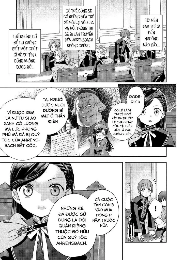 Honzuki No Gekokujou: Dai 4-Bu Kizokuin No Toshokan O Sukuitai! Chapter 20 - Trang 4