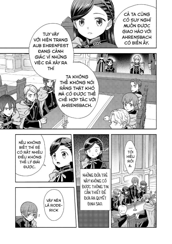 Honzuki No Gekokujou: Dai 4-Bu Kizokuin No Toshokan O Sukuitai! Chapter 20 - Trang 6