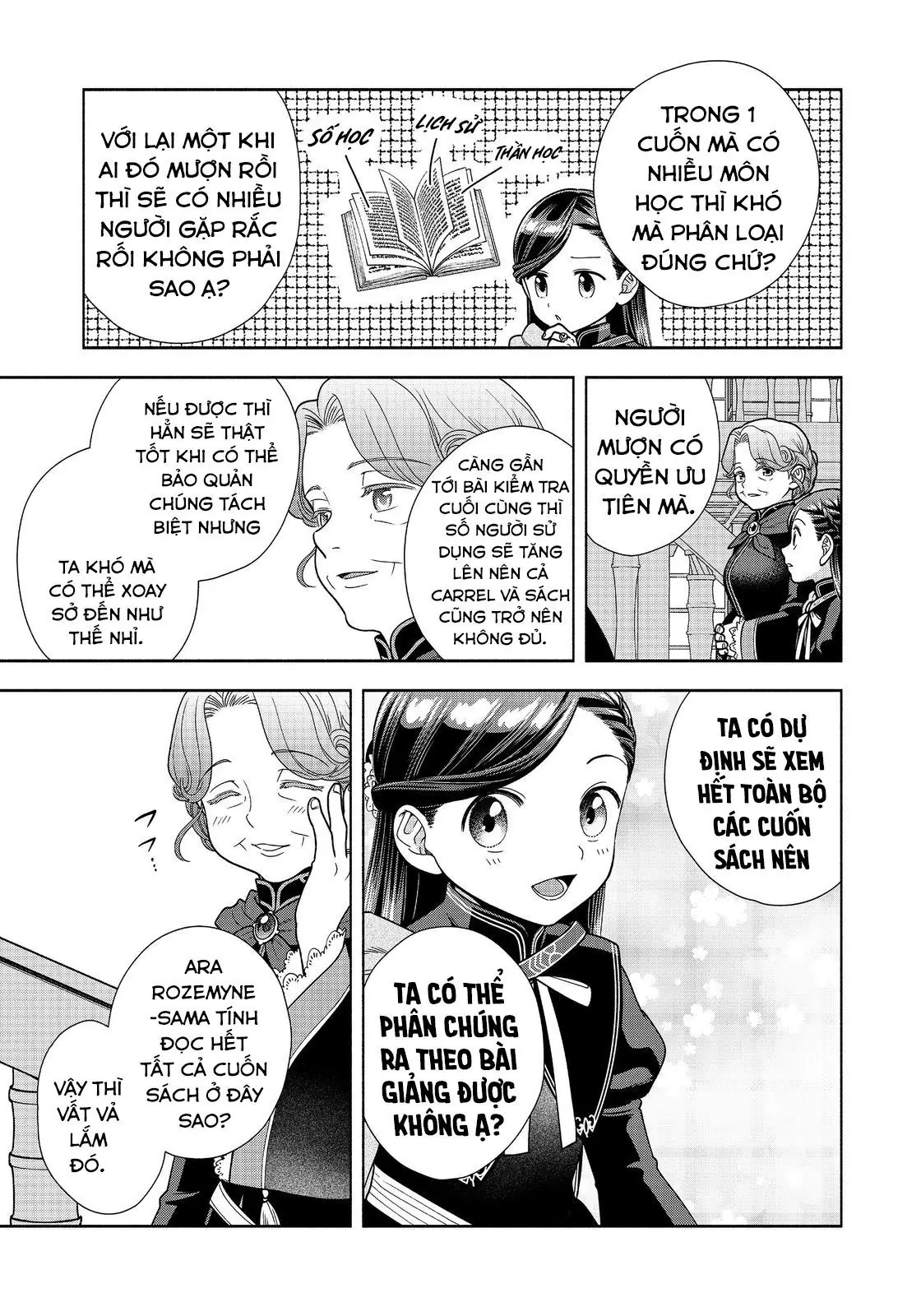 Honzuki No Gekokujou: Dai 4-Bu Kizokuin No Toshokan O Sukuitai! Chapter 21 - Trang 6