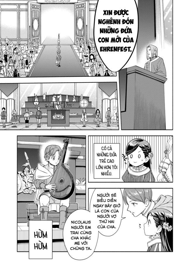 Honzuki No Gekokujou: Dai 4-Bu Kizokuin No Toshokan O Sukuitai! Chapter 3 - Trang 10