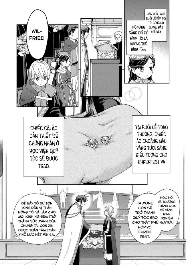 Honzuki No Gekokujou: Dai 4-Bu Kizokuin No Toshokan O Sukuitai! Chapter 3 - Trang 13
