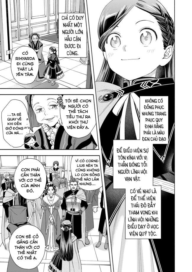 Honzuki No Gekokujou: Dai 4-Bu Kizokuin No Toshokan O Sukuitai! Chapter 3 - Trang 30