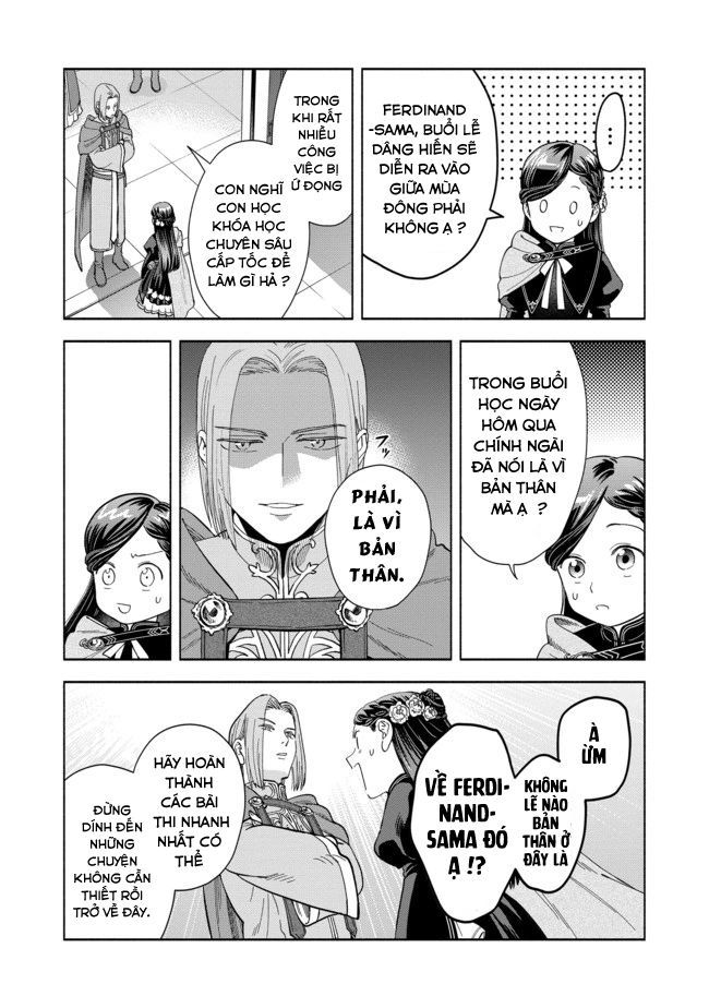 Honzuki No Gekokujou: Dai 4-Bu Kizokuin No Toshokan O Sukuitai! Chapter 3 - Trang 32