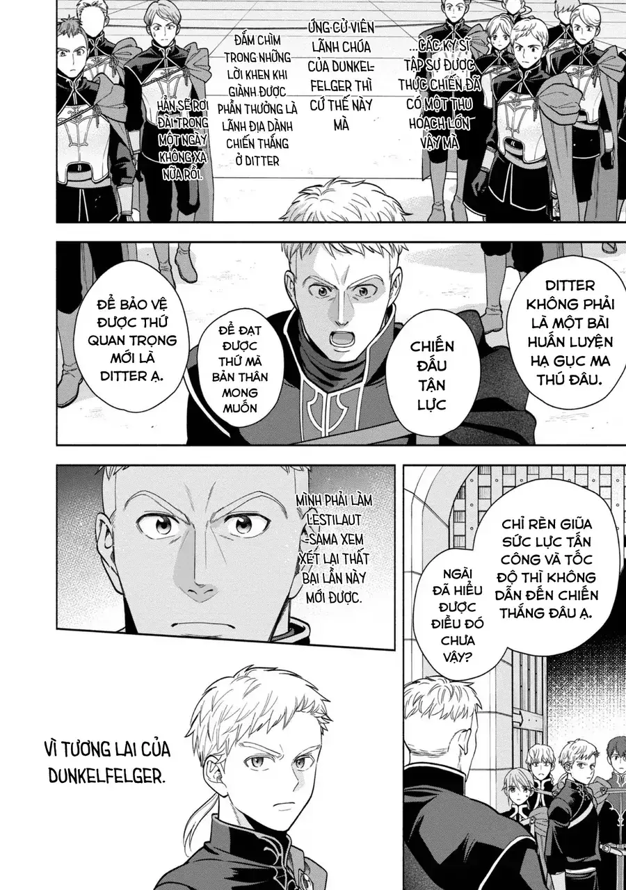 Honzuki No Gekokujou: Dai 4-Bu Kizokuin No Toshokan O Sukuitai! Chapter 31.5 - Trang 3