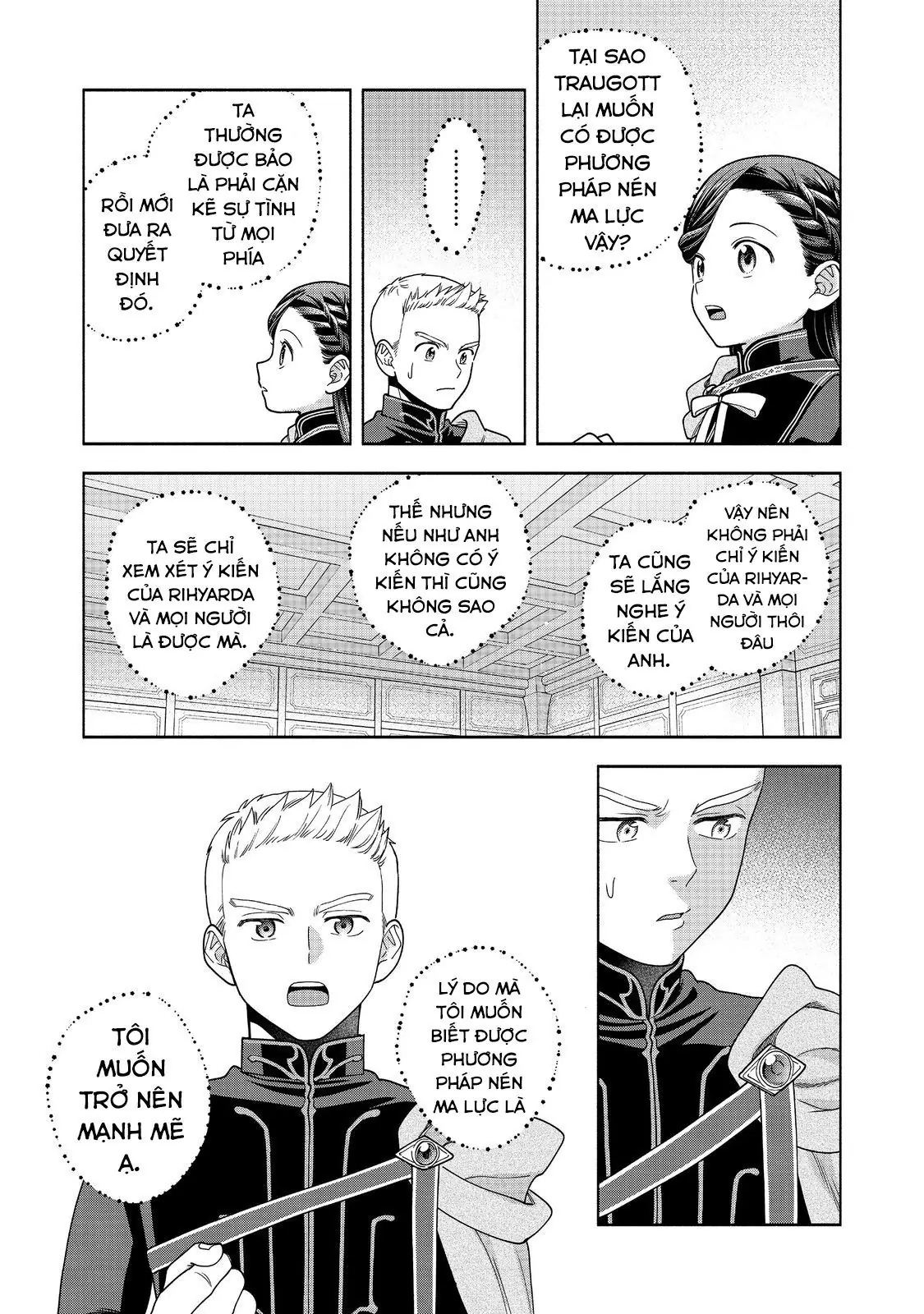 Honzuki No Gekokujou: Dai 4-Bu Kizokuin No Toshokan O Sukuitai! Chapter 33 - Trang 12