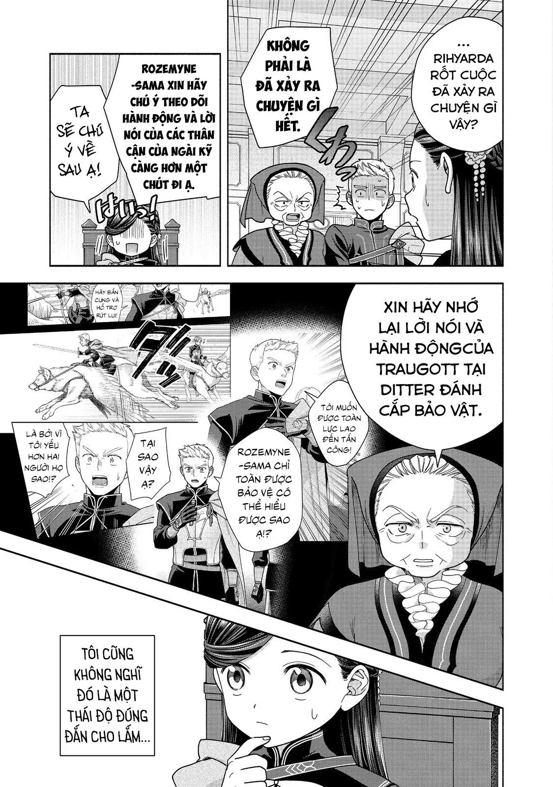 Honzuki No Gekokujou: Dai 4-Bu Kizokuin No Toshokan O Sukuitai! Chapter 33 - Trang 4