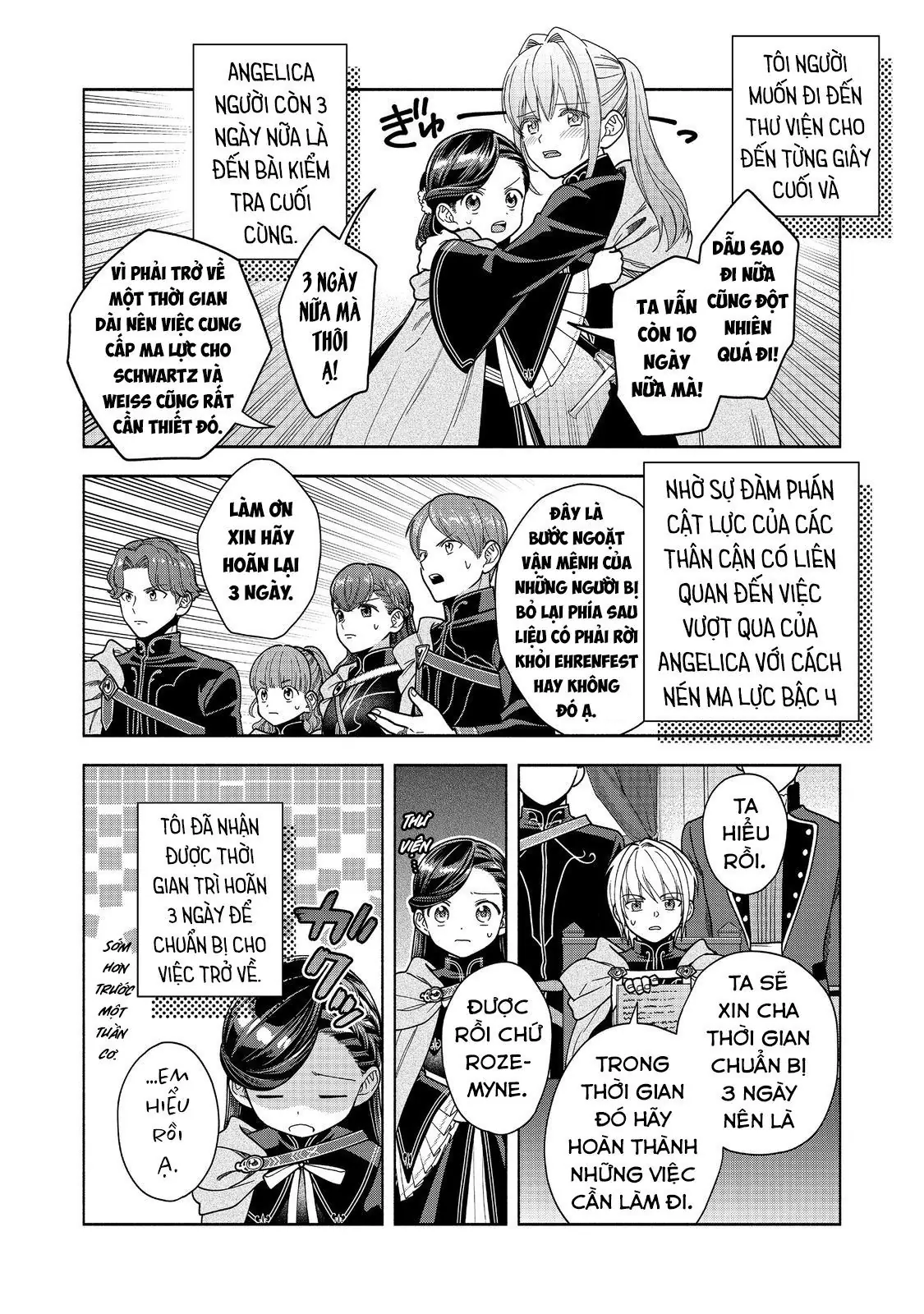 Honzuki No Gekokujou: Dai 4-Bu Kizokuin No Toshokan O Sukuitai! Chapter 37 - Trang 3