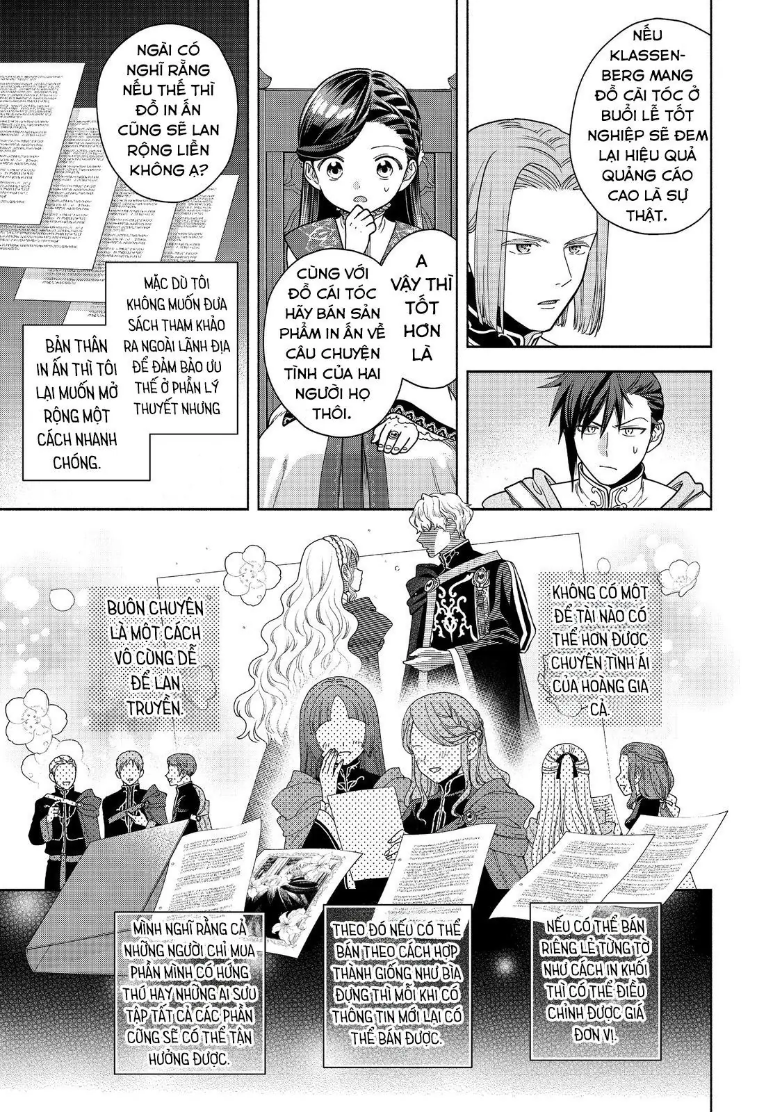 Honzuki No Gekokujou: Dai 4-Bu Kizokuin No Toshokan O Sukuitai! Chapter 38 - Trang 16