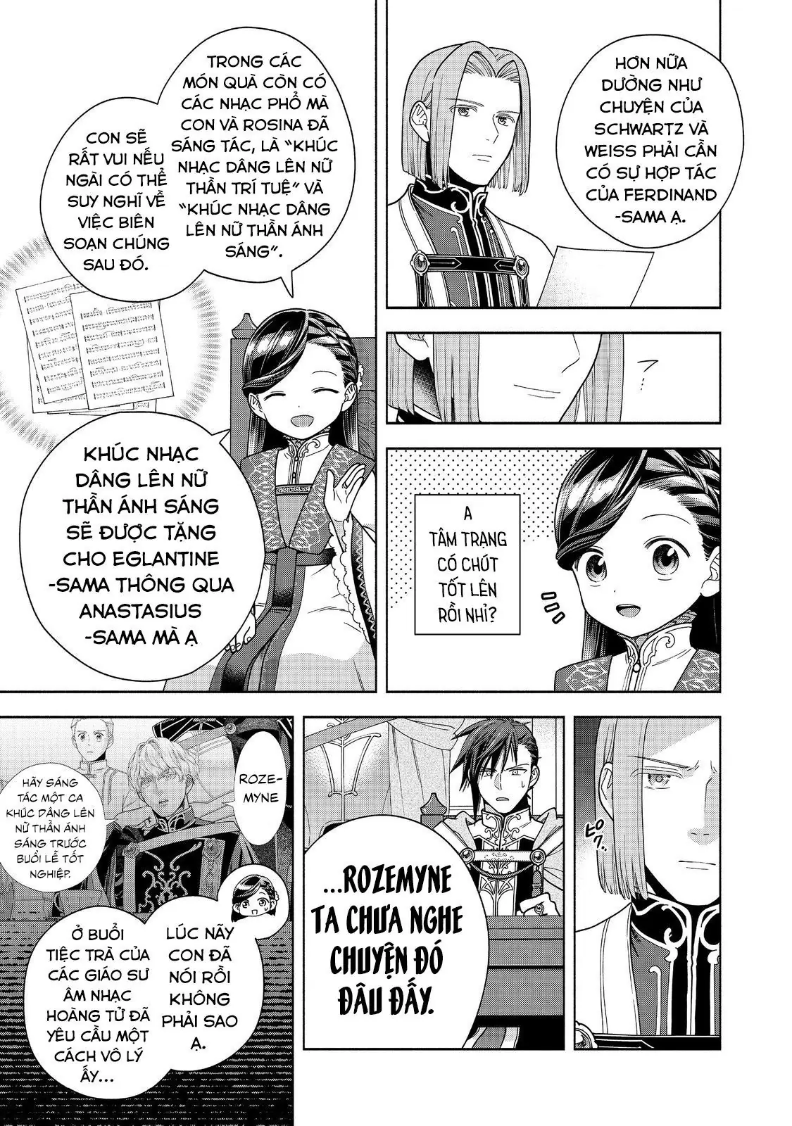 Honzuki No Gekokujou: Dai 4-Bu Kizokuin No Toshokan O Sukuitai! Chapter 38 - Trang 6