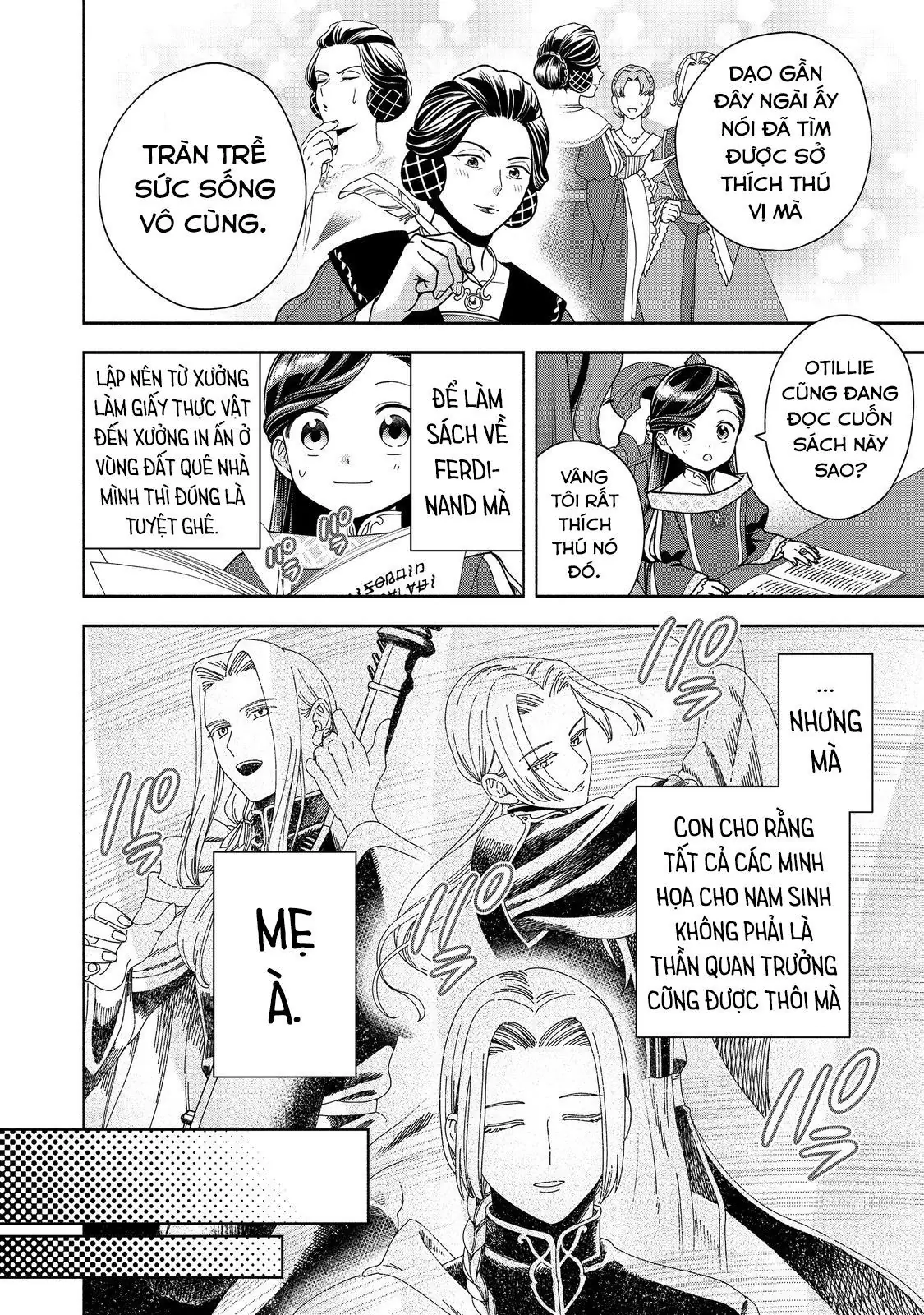 Honzuki No Gekokujou: Dai 4-Bu Kizokuin No Toshokan O Sukuitai! Chapter 39 - Trang 6