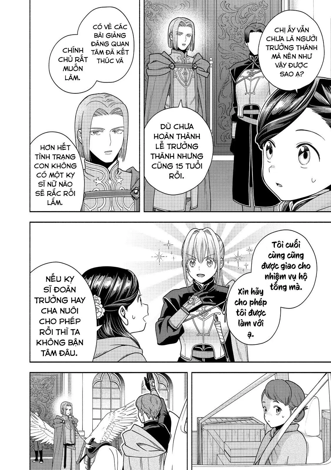 Honzuki No Gekokujou: Dai 4-Bu Kizokuin No Toshokan O Sukuitai! Chapter 39 - Trang 8