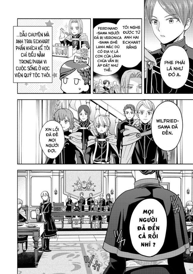 Honzuki No Gekokujou: Dai 4-Bu Kizokuin No Toshokan O Sukuitai! Chapter 4 - Trang 11